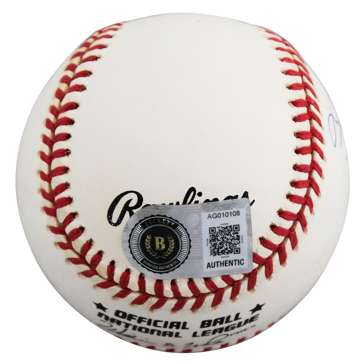 Sandy Koufax, Nolan Ryan & Bob Feller Authentic Signed Baseball BAS #AG010108