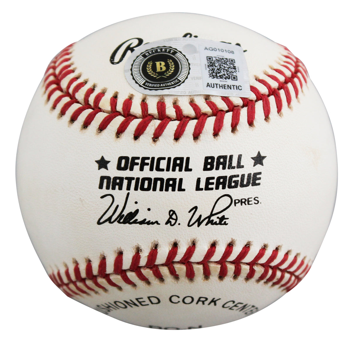 Sandy Koufax, Nolan Ryan & Bob Feller Authentic Signed Baseball BAS #AG010108