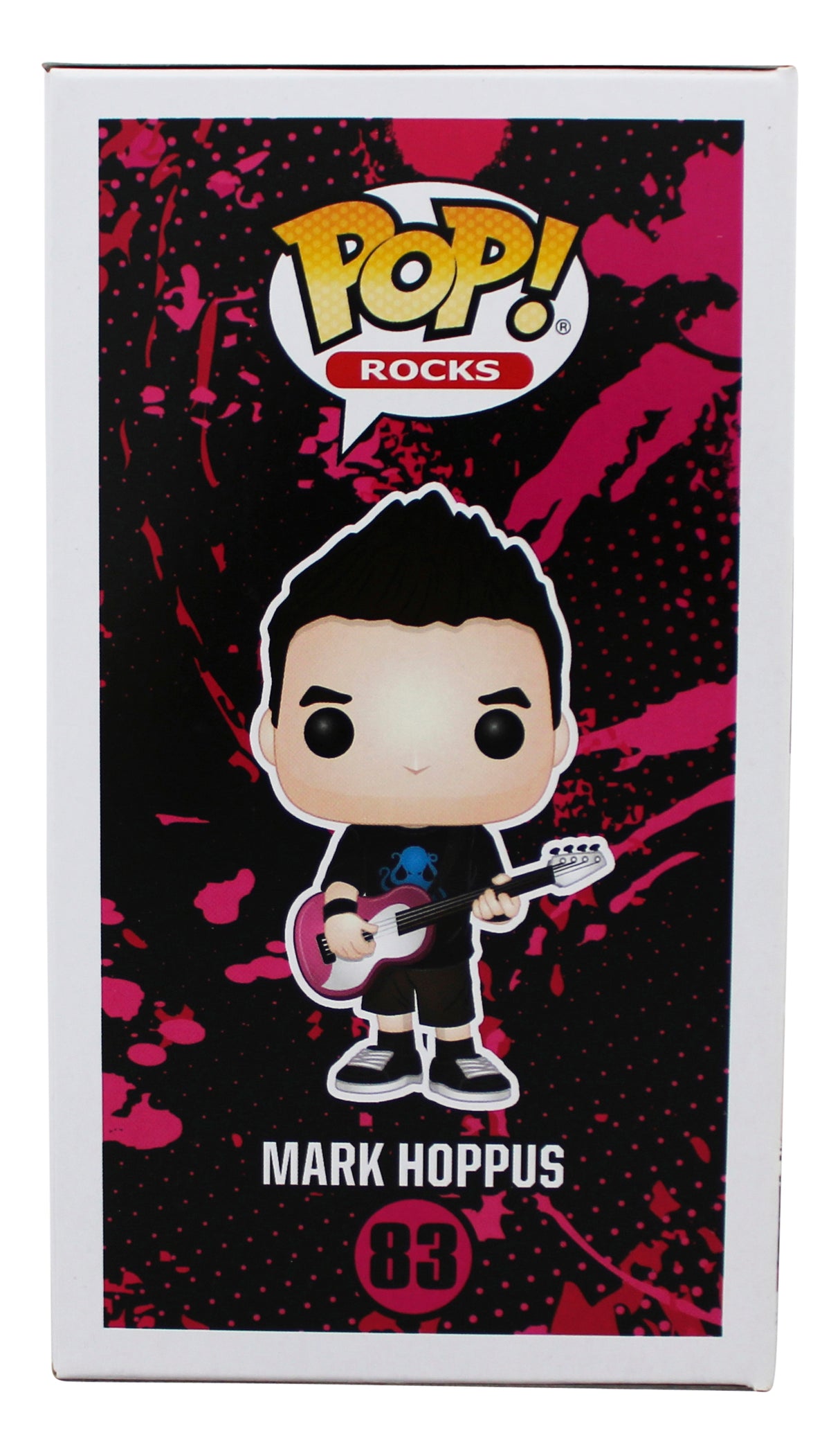 Mark Hoppus Blink 182 Authentic Signed #83 Funko Pop Vinyl Figure JSA #CE80237