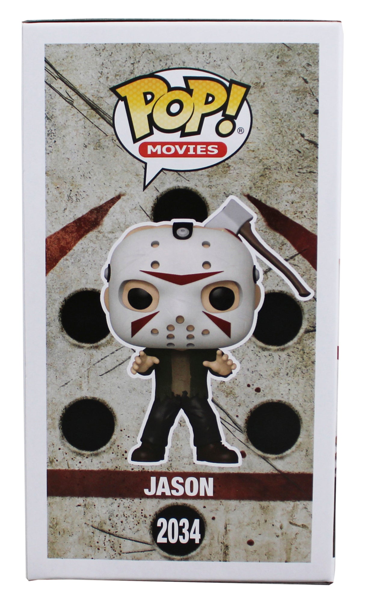 Ari Lehman "2x Insc" Signed Jason #2034 Funko Pop Figure w/ Red Sig BAS Witness