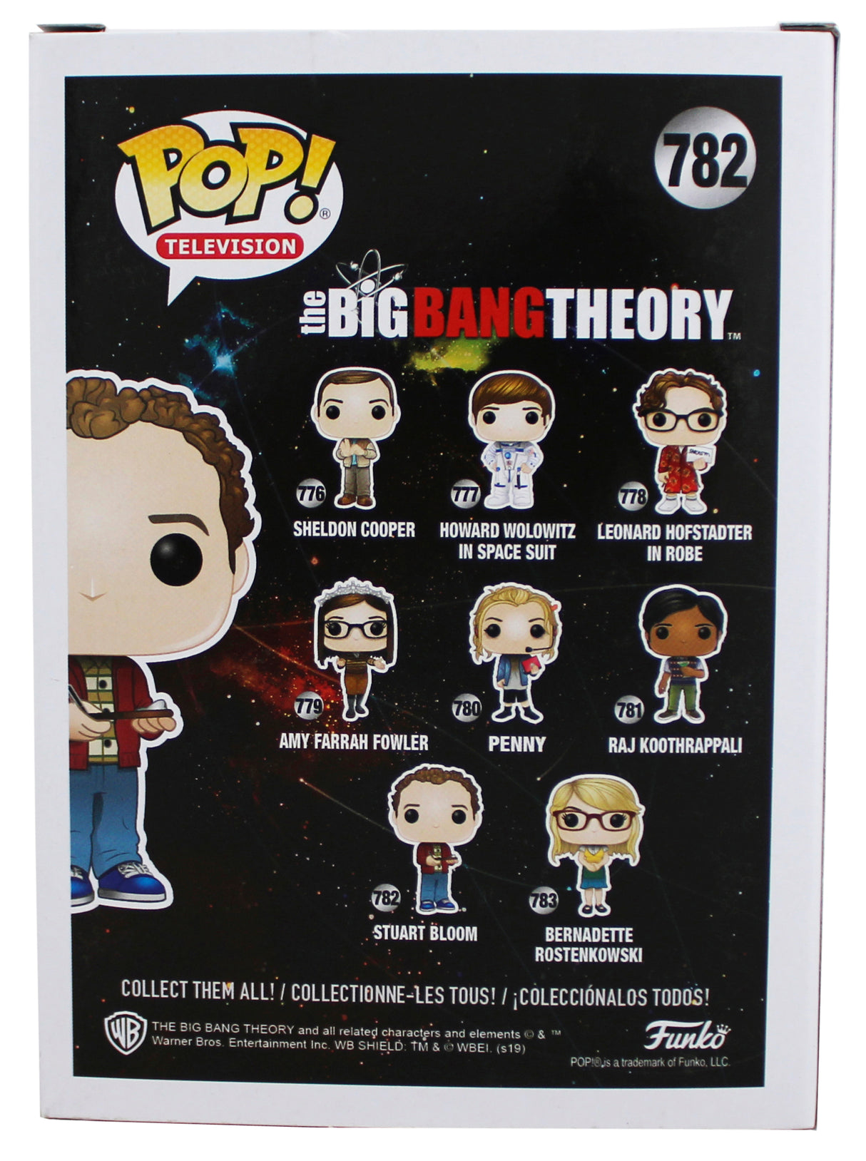 Kevin Sussman Big Bang Theory Signed Stuart #782 Funko Pop Figure JSA #CB32540