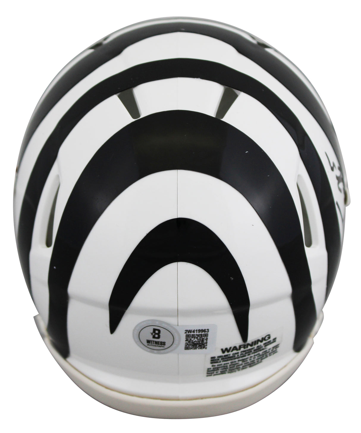 Bengals Tee Higgins Signed 2022 On-Field Alt Speed Mini Helmet BAS Wit #2W419963