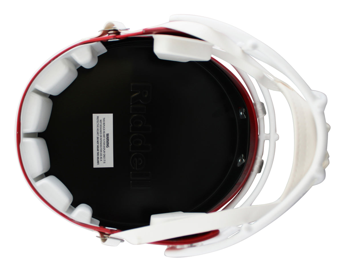 Chiefs Jamaal Charles Signed Full Size Speed Rep Helmet BAS Witnessed #4W426590