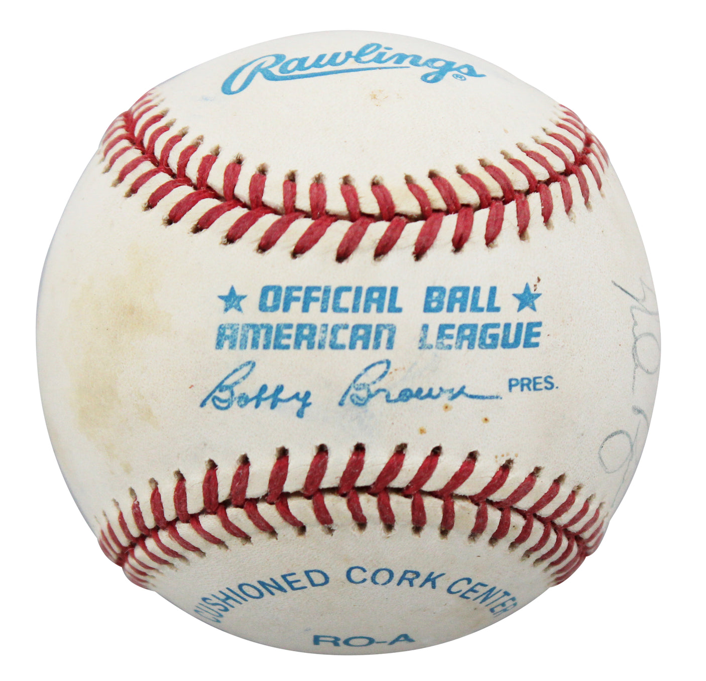 Rangers Nolan Ryan "Best Wishes" Authentic Signed OAL Baseball BAS #BU64228