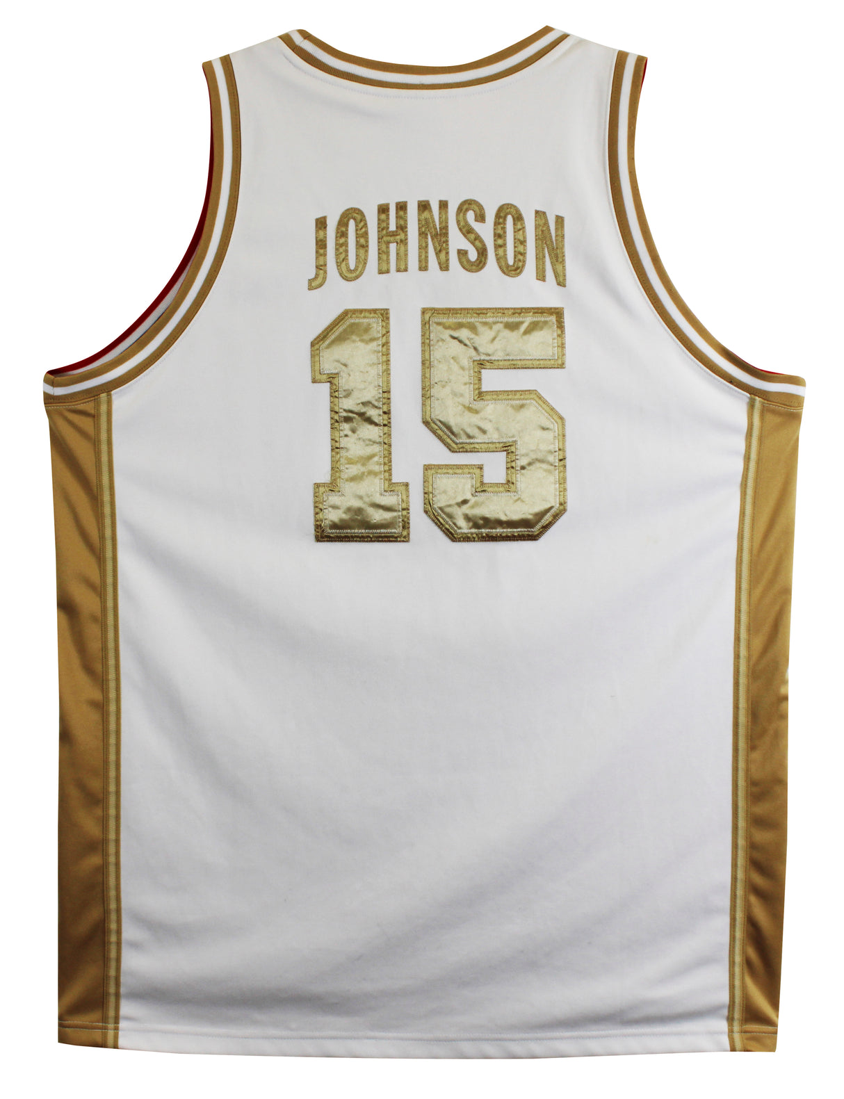 Magic Johnson "92 Gold" Signed White & Gold Nike Team USA Jersey BAS W #5W006547