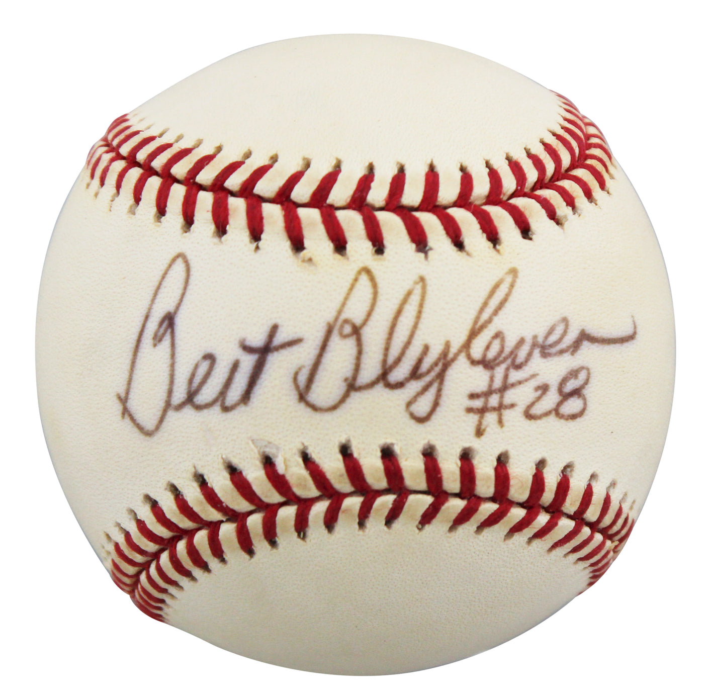 Twins Bert Blyleven Authentic Signed OML Baseball Autographed BAS #BU64218