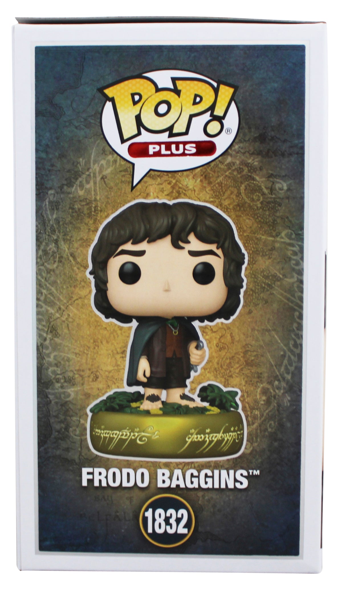 Elijah Wood LOTR "Frodo" Signed #1832 Funko Pop Figure w/ Yellow Sig BAS