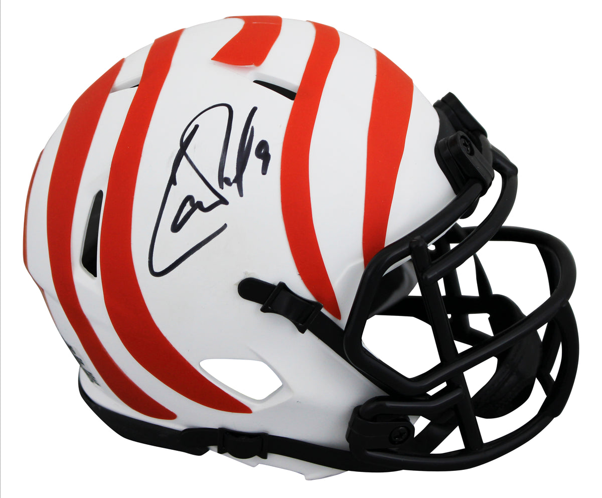 Carson Palmer Autographed Cincinnati Bengals Speed Lunar Mini Helmet Mini Helmet JSA #WIT797408