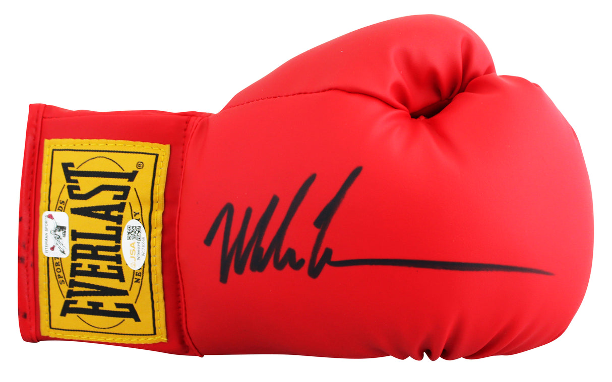 Mike Tyson Authentic Signed Right Hand Red Everlast Boxing Glove JSA Witness