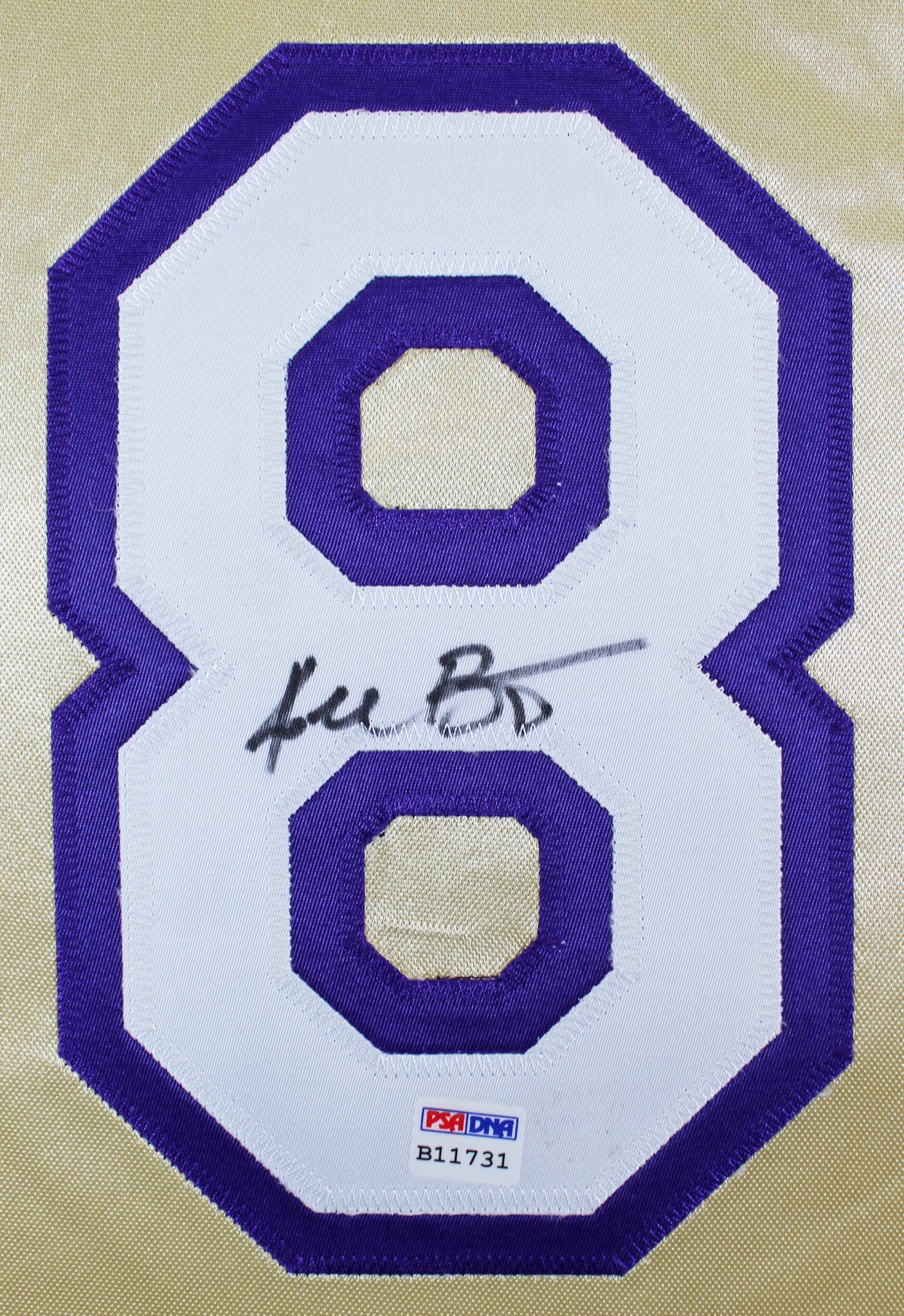 Lakers Kobe Bryant Signed M&N 1996-16 Black Mamba HOF HWC Jersey PSA/DNA #B11731