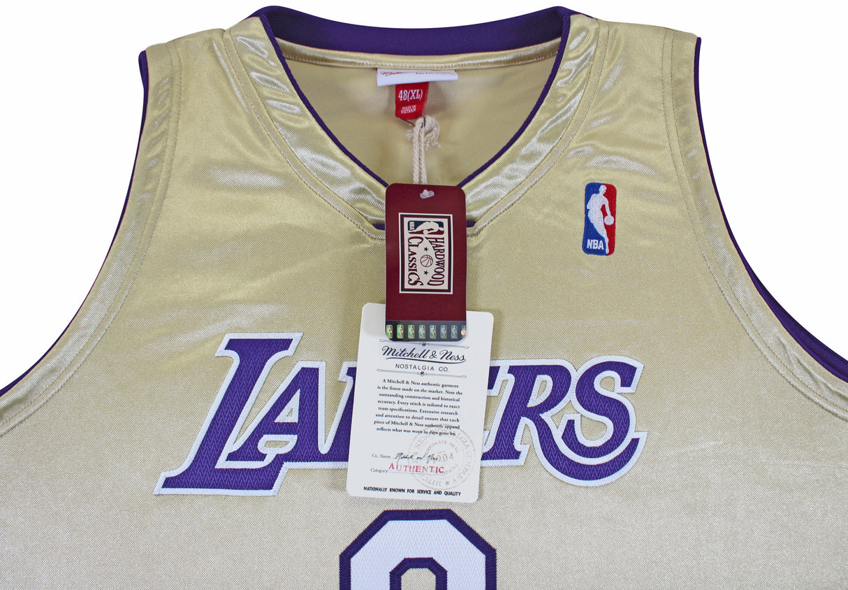 Lakers Kobe Bryant Signed M&N 1996-16 Black Mamba HOF HWC Jersey PSA/DNA #B11731