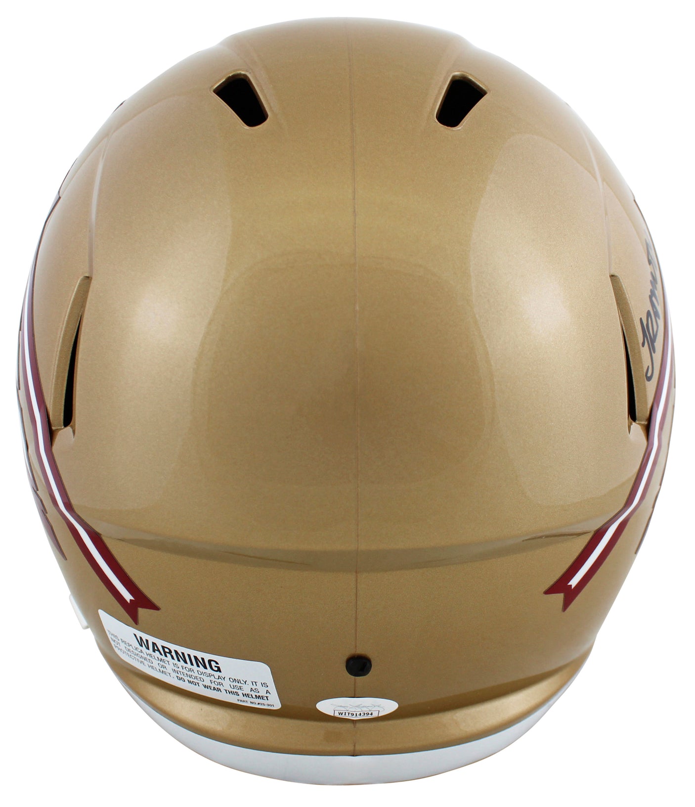 Florida State Jalen Ramsey Signed Full Size Speed Rep Helmet W/ Case JSA Witness