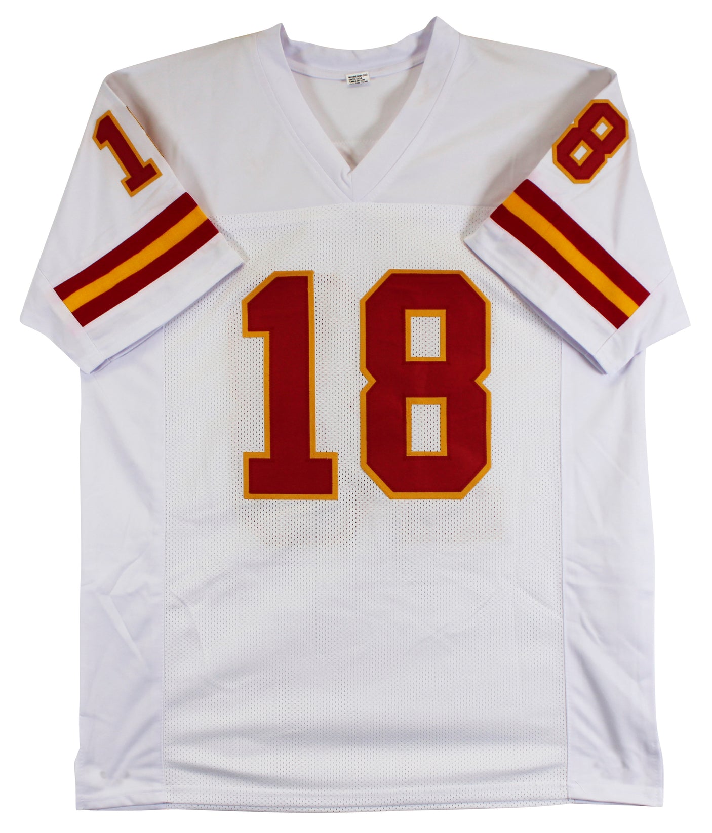 Emmitt Thomas "HOF 2008" Authentic Signed White Pro Style Jersey BAS Witnessed