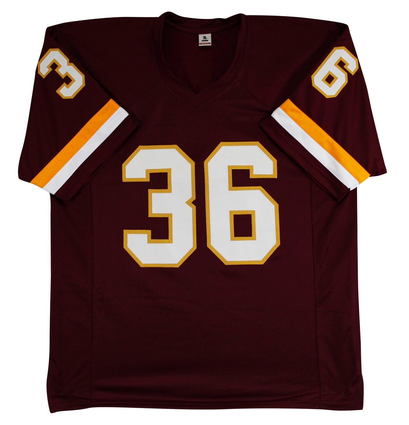 Timmy Smith "Record 204 Yards SB XXII" Signed Maroon Pro Style Jersey BAS Wit