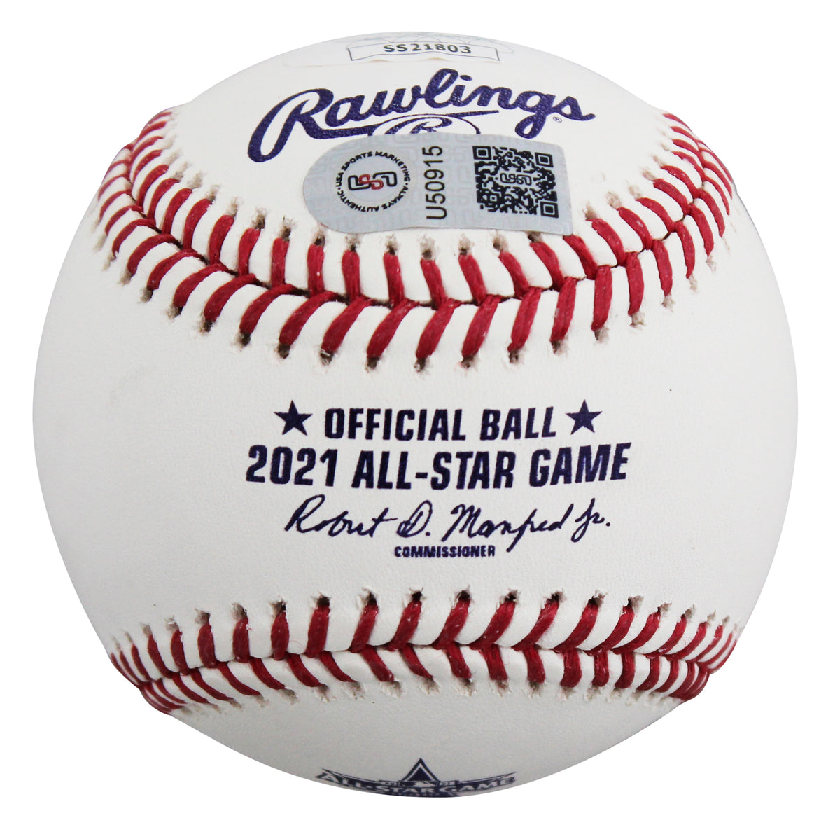 Blue Jays Vladimir Guerrero Jr. "Vladdy" Signed 2021 ASG Baseball W/ Case JSA