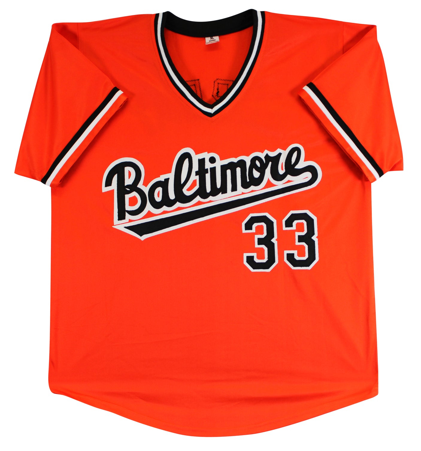 Eddie Murray "HOF 03" Authentic Signed Orange Pro Style Jersey BAS Witnessed