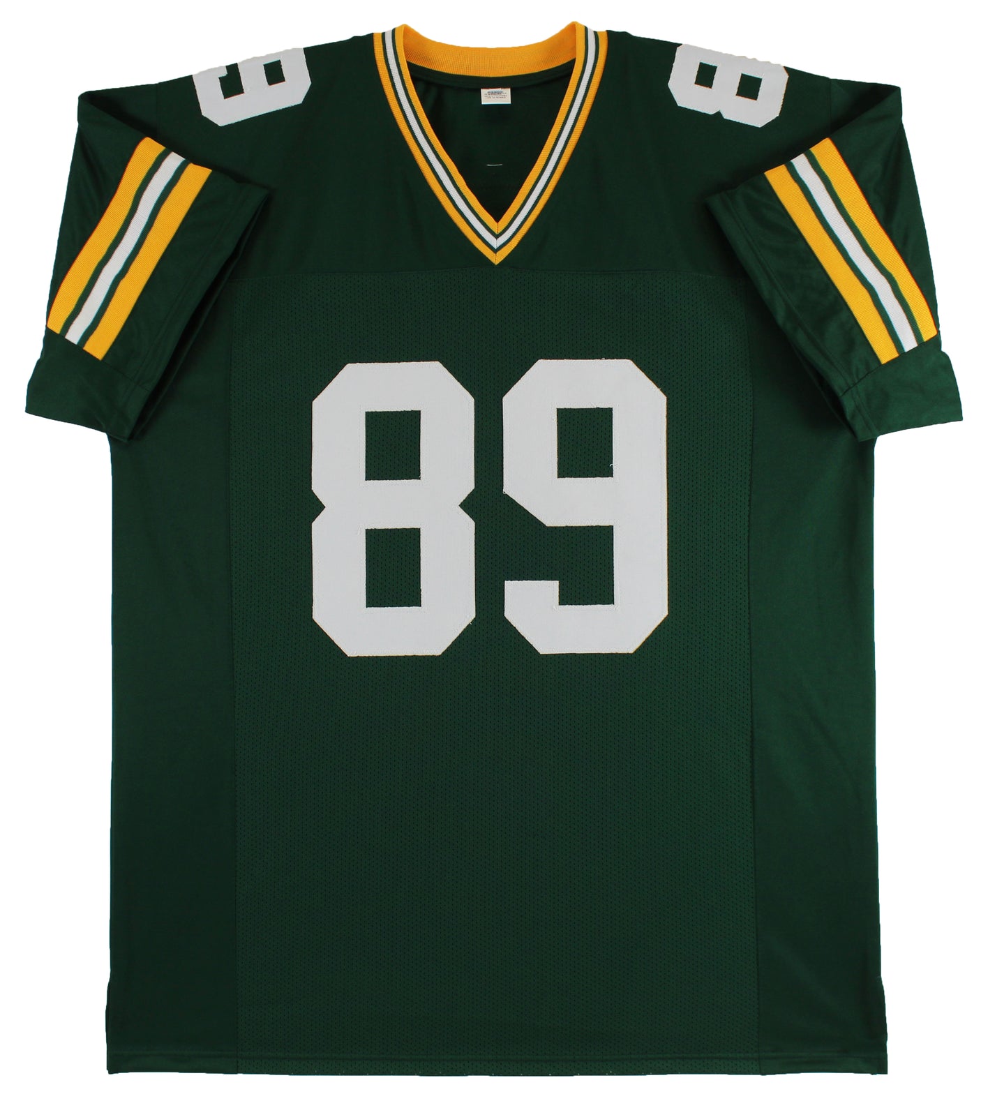 Dave Robinson "HOF 13" Authentic Signed Green Pro Style Jersey BAS Witnessed 2