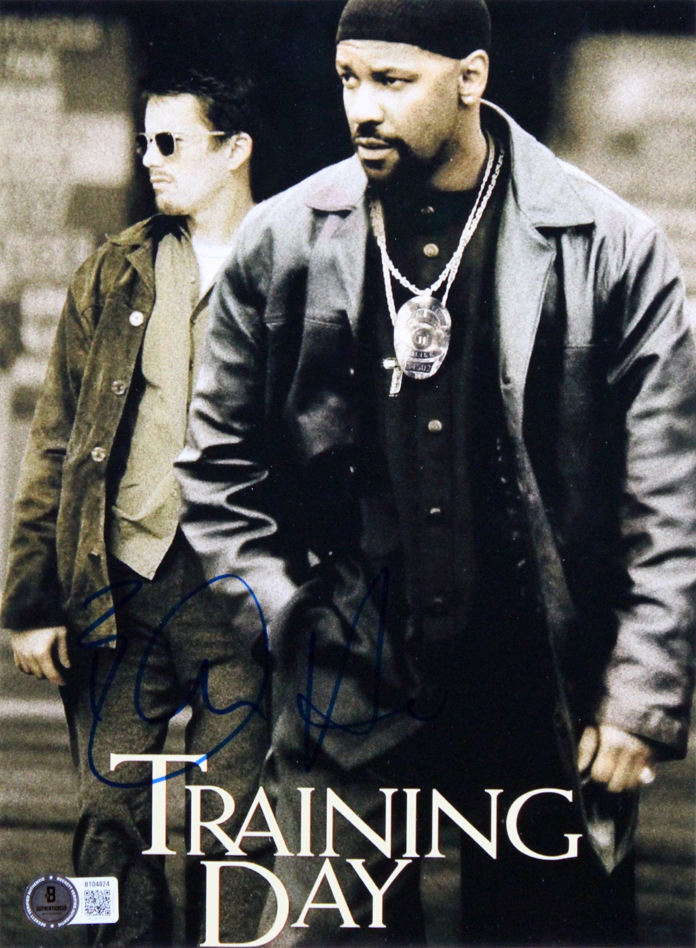 Ethan Hawke Training Day Authentic Signed 8x10 Framed Photo BAS #BT04824