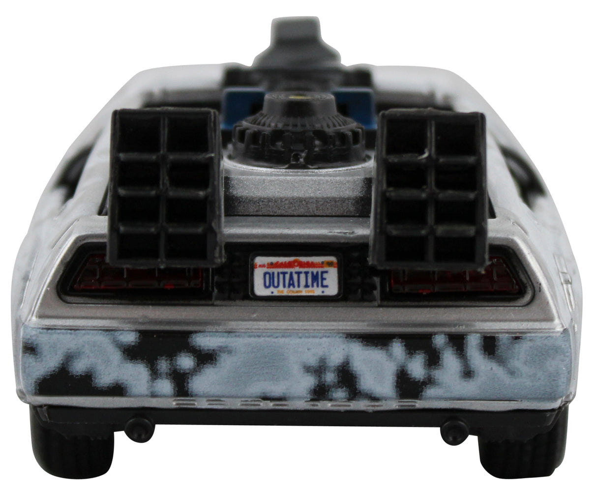 Claudia Wells Back To The Future Signed Metal DeLorean Time Machine Car BAS Wit