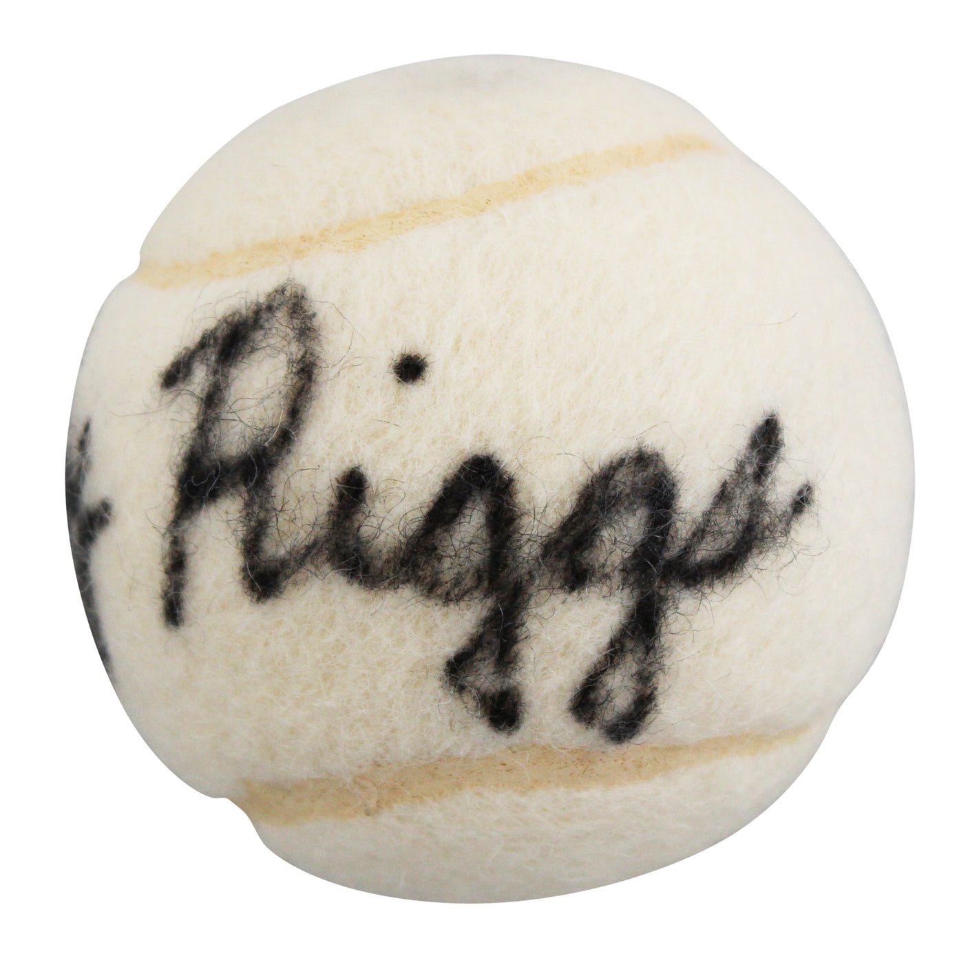 Bobby Riggs Authentic Signed Slazenger Tennis Ball Autographed BAS #AE64048