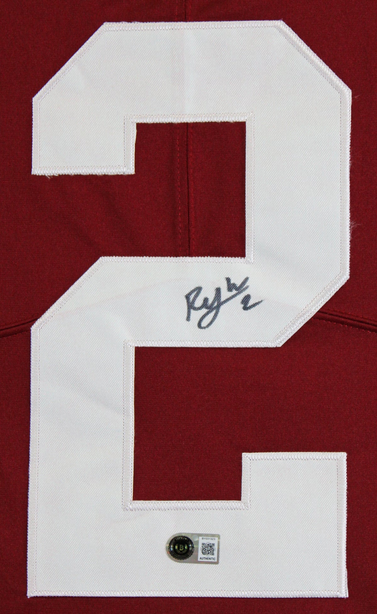 Alabama Ryan Williams Authentic Signed Maroon Nike Jersey BAS #BY031323