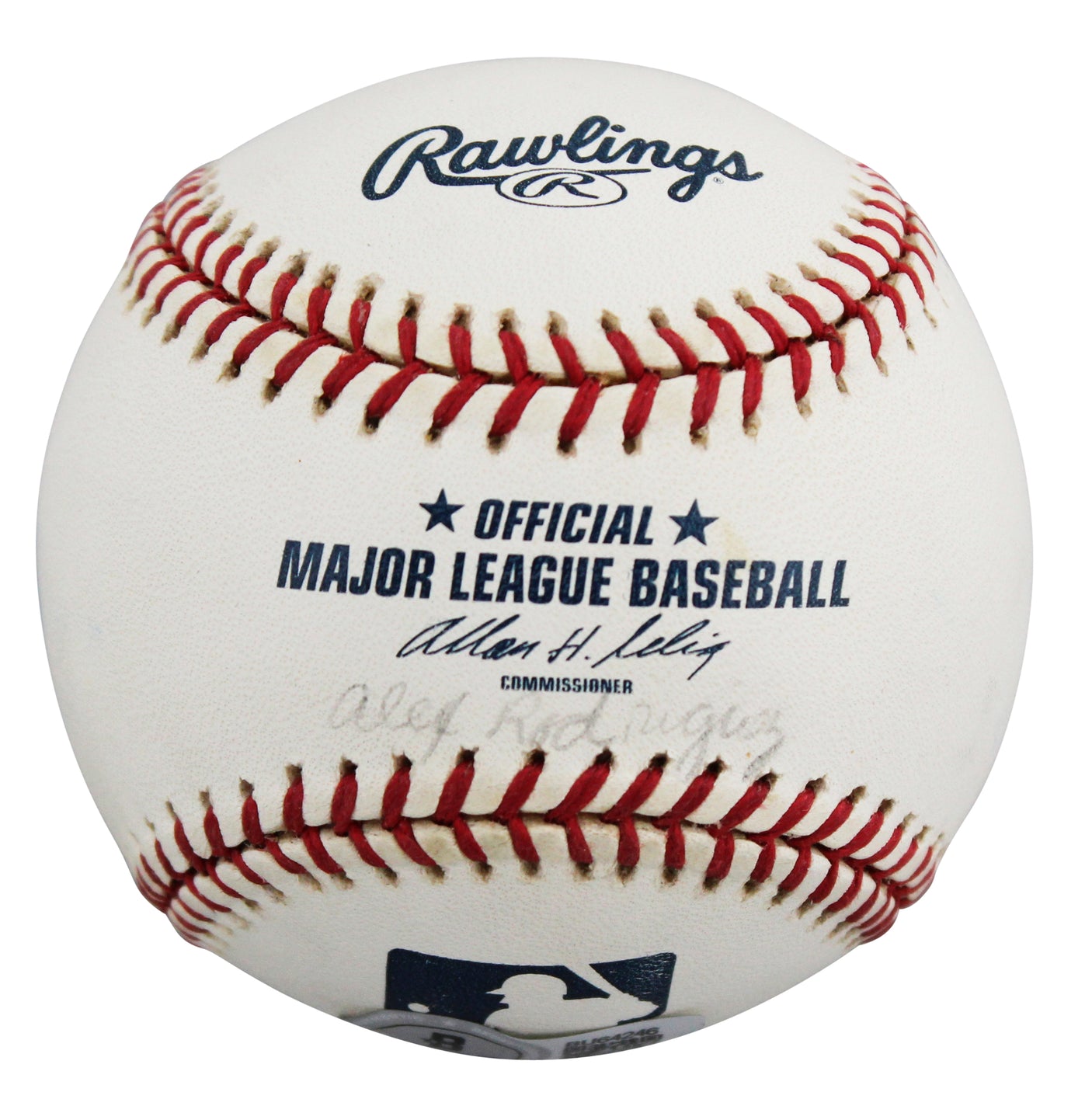 Yankees Alex Rodriguez Authentic Signed Allen Selig OML Baseball BAS #BU64246