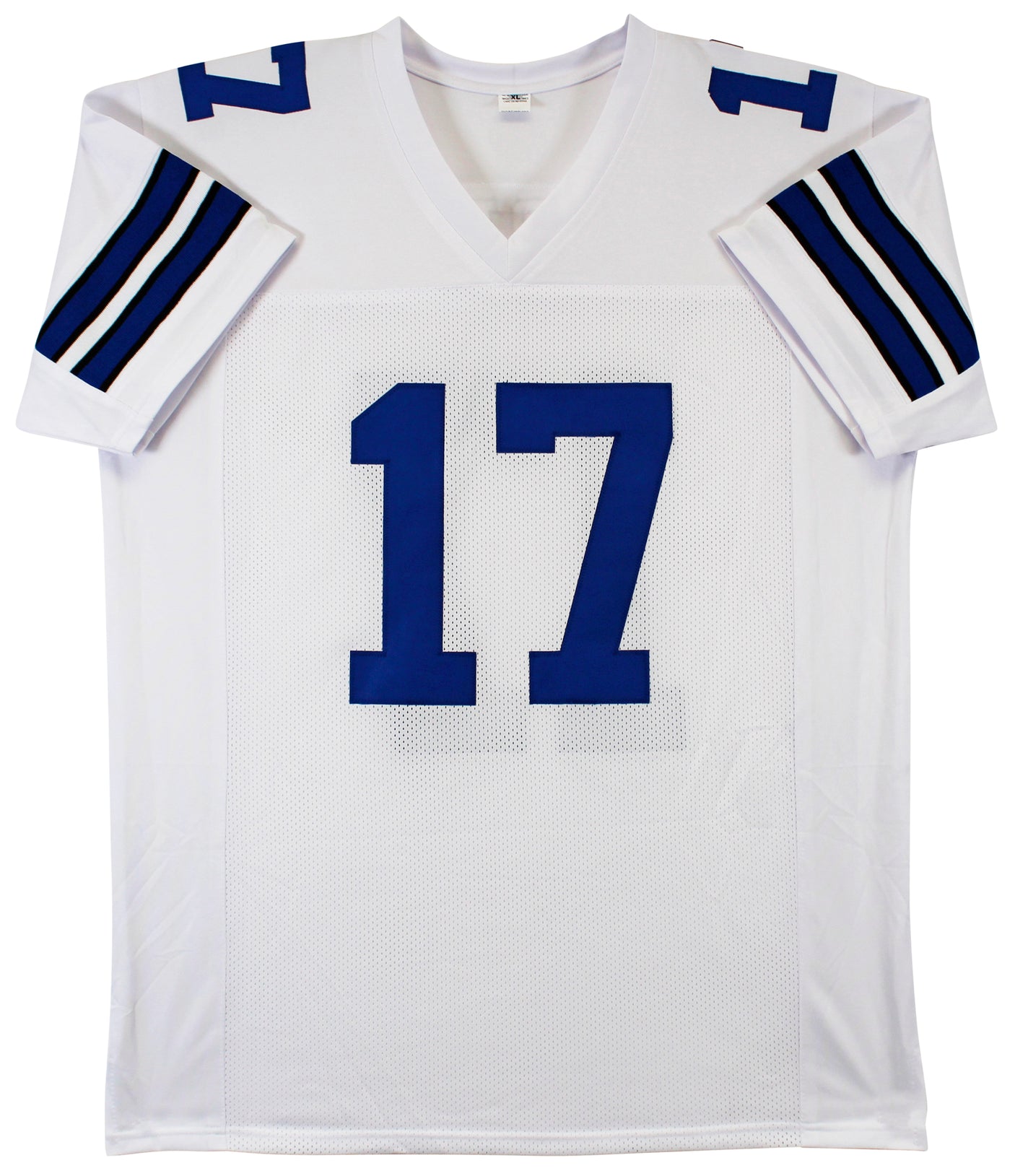 Brandon Aubrey Authentic Signed White Pro Style Jersey BAS Witnessed 2