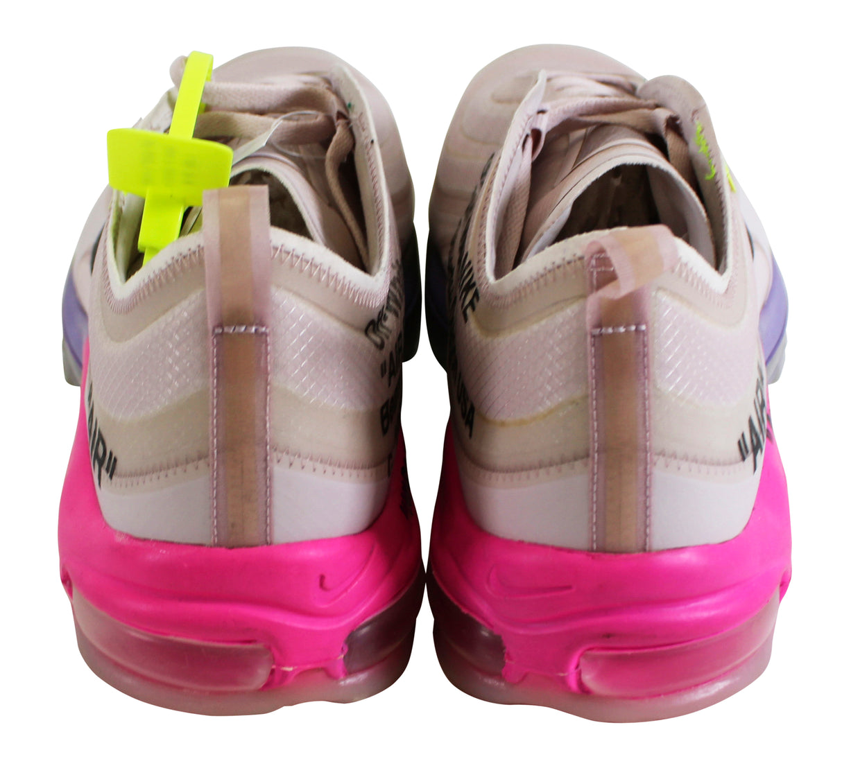 Virgil Abloh Signed 2018 Nike Air Max 97 Elemental Rose Serena Queen Shoes BAS