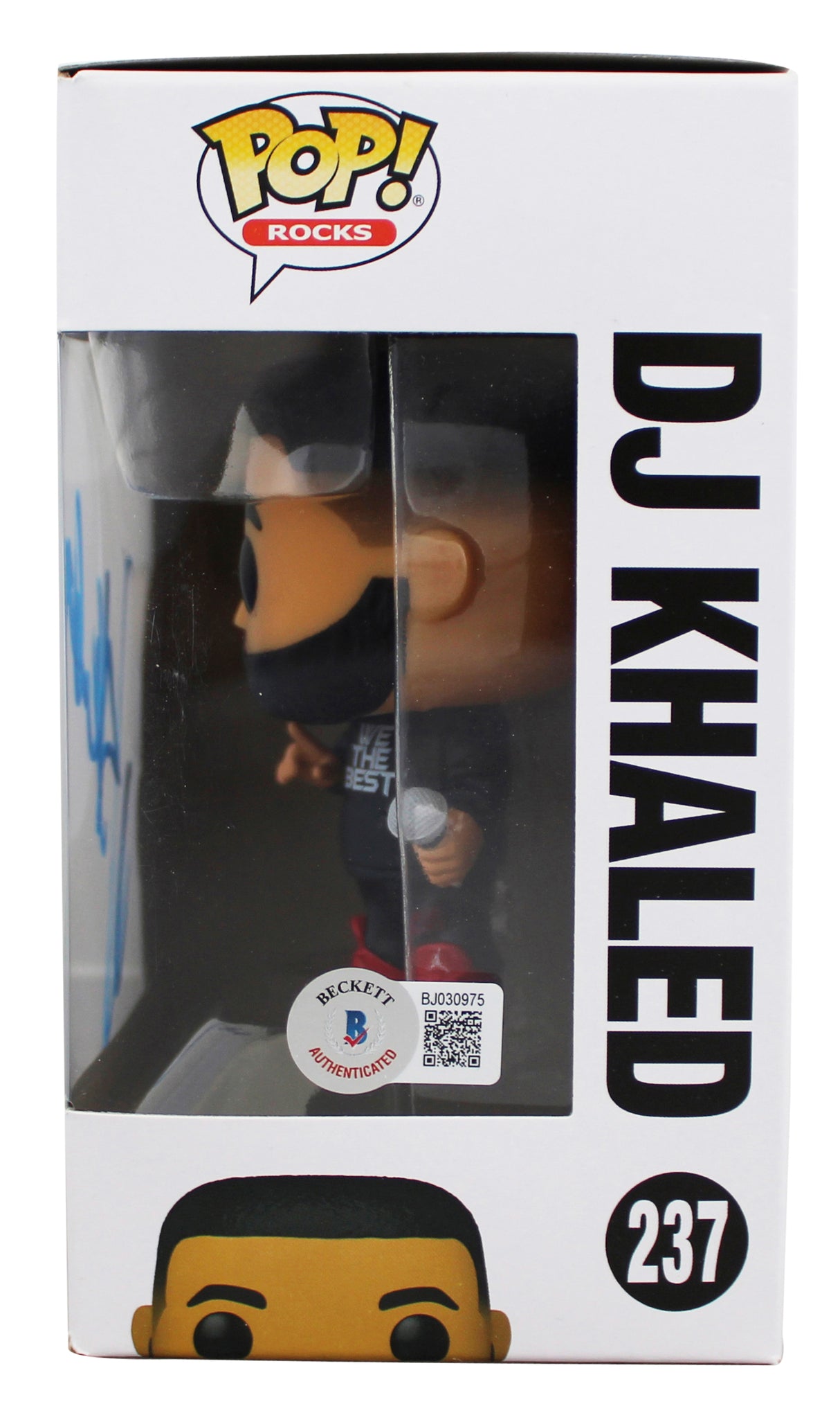 D.J. Khaled Authentic Signed D.J. Khaled #237 Funko Pop Vinyl Figure BAS
