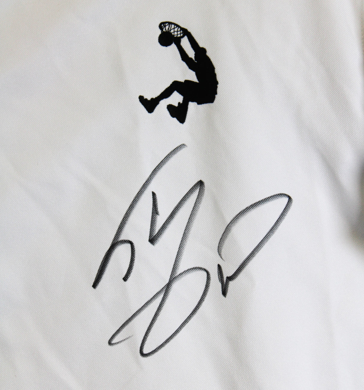 Shaquille O'Neal Authentic Signed White Adidas Warm-Up Jacket BAS Wit #2W958081