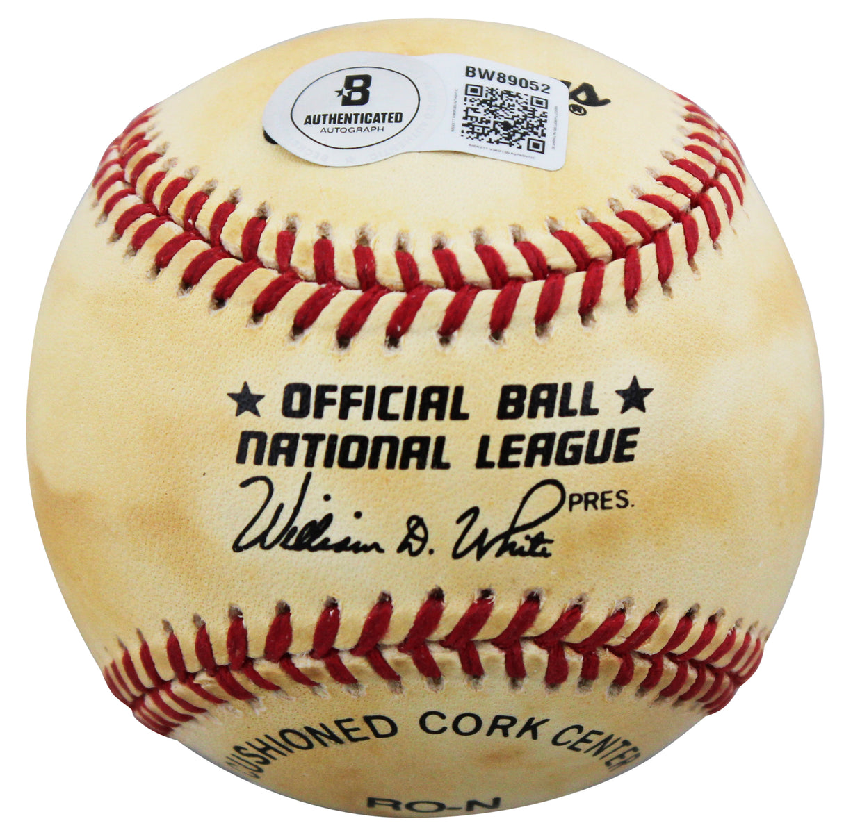 Cardinals Joe Garagiola Authentic Signed William White ONL Baseball BAS #BW89052