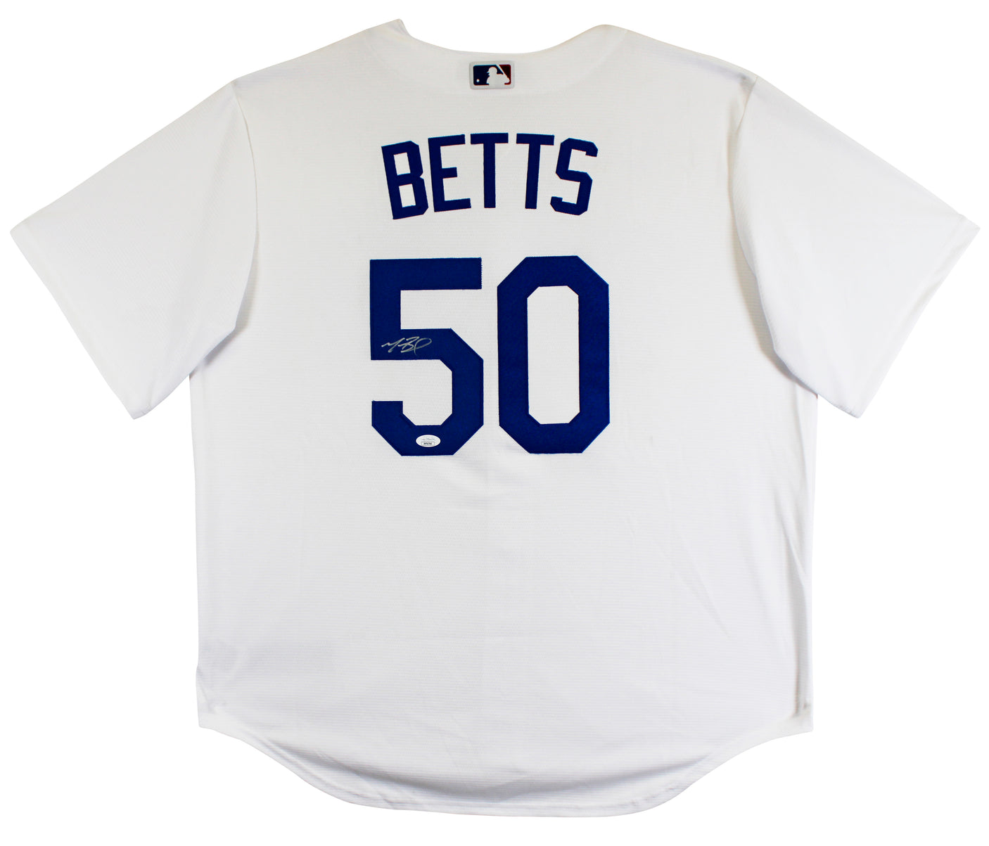 Dodgers Mookie Betts Authentic Signed White Nike Jersey Autographed JSA