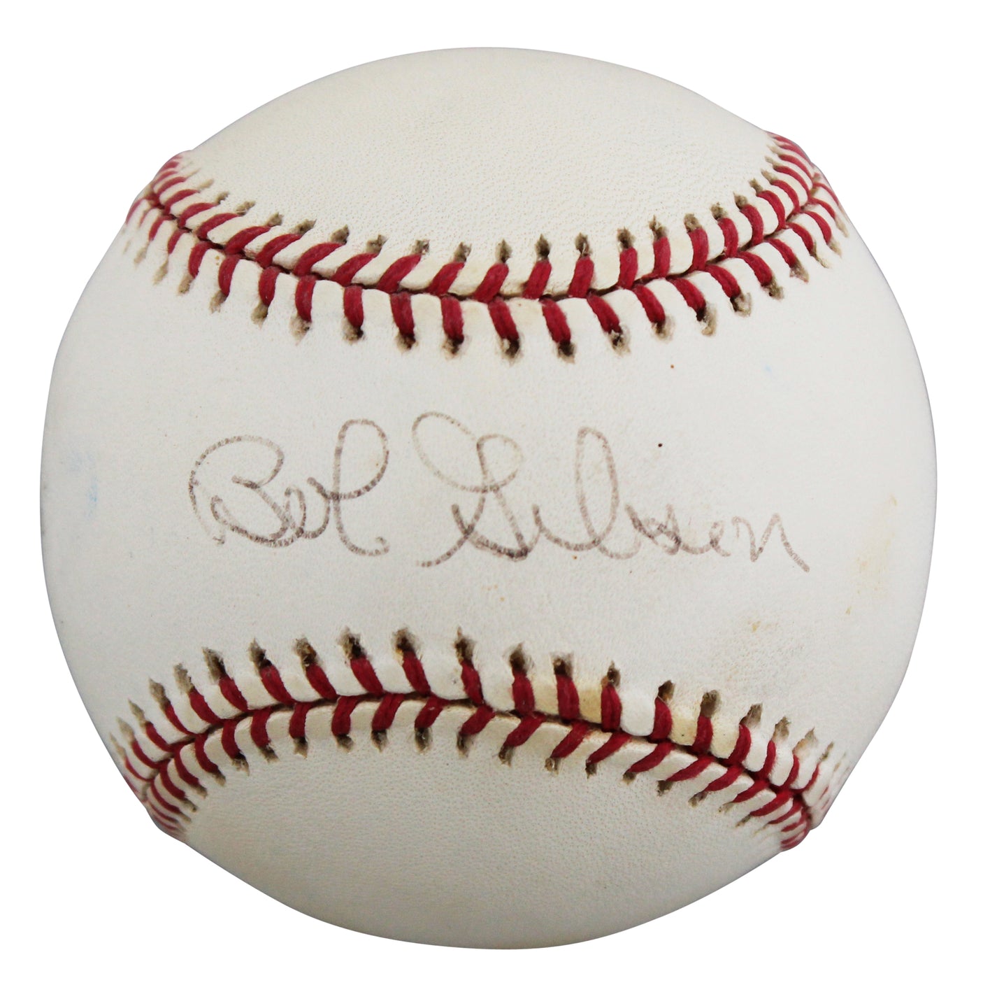 Cardinals Bob Gibson Authentic Signed Leonard Coleman ONL Baseball BAS #BU64207