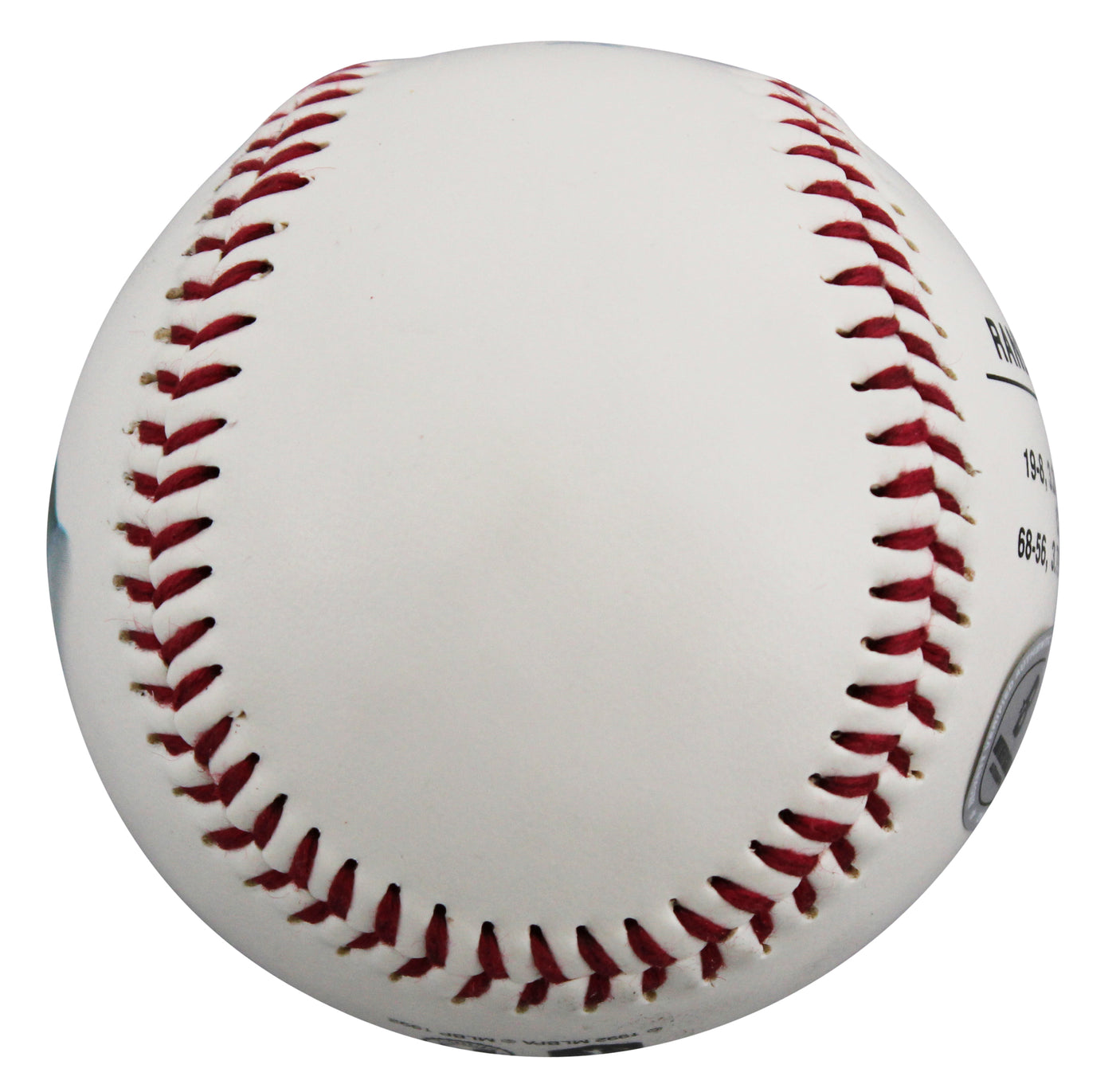 Mariners Randy Johnson Authentic Signed Fotoball Logo Baseball BAS #BU64189