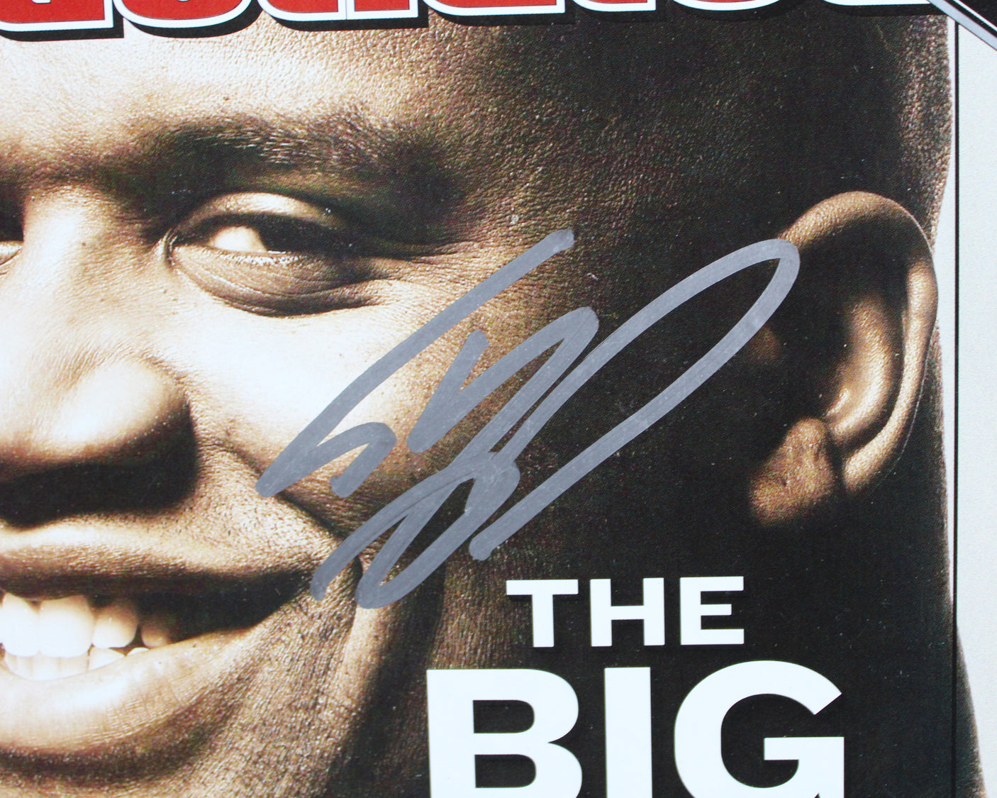 Lakers Shaquille O'Neal Signed June 2002 Sports Illustrated Magazine BAS Witness