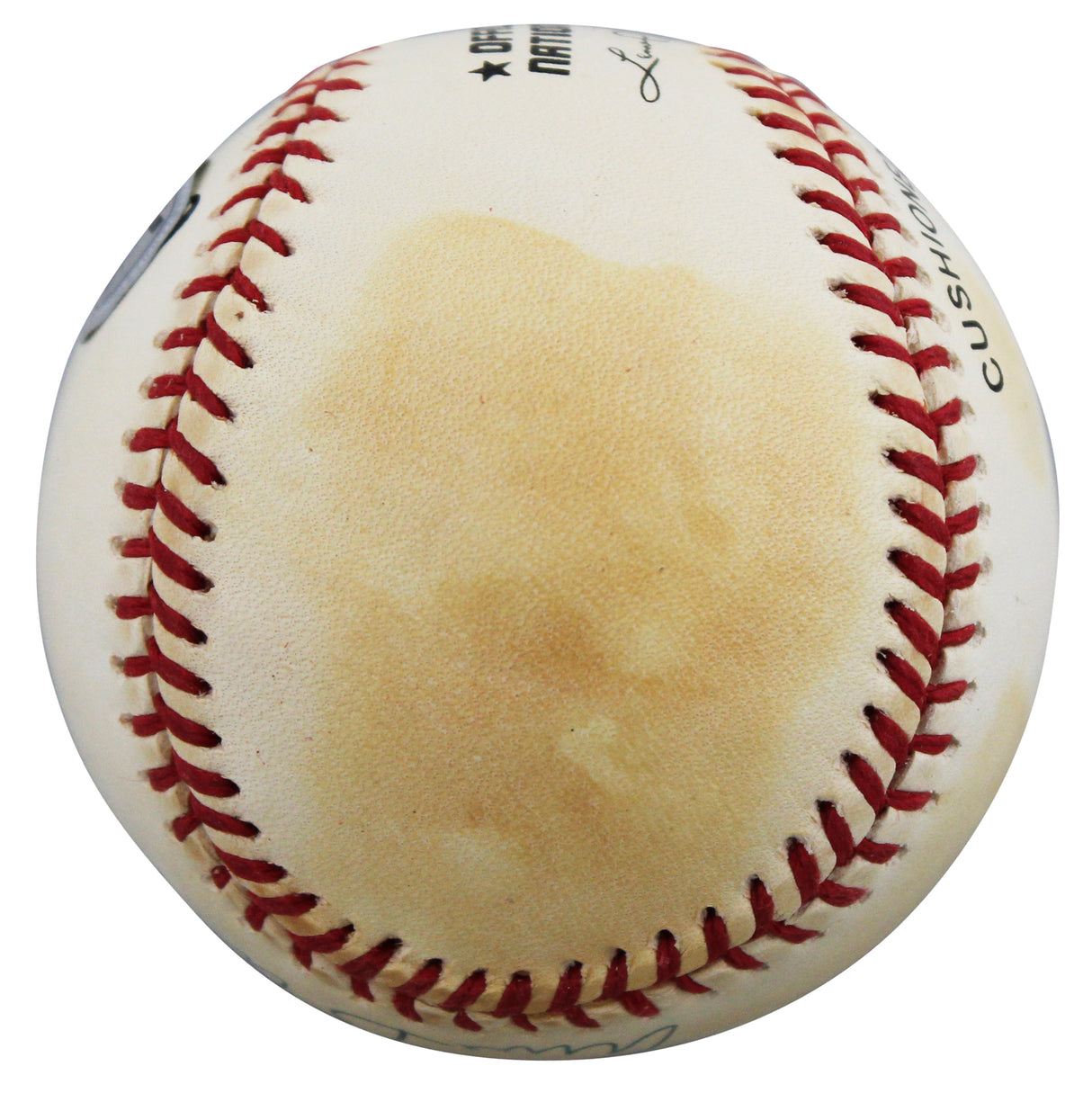 Cubs Ernie Banks Authentic Signed Leonard Coleman ONL Baseball BAS #BW89081