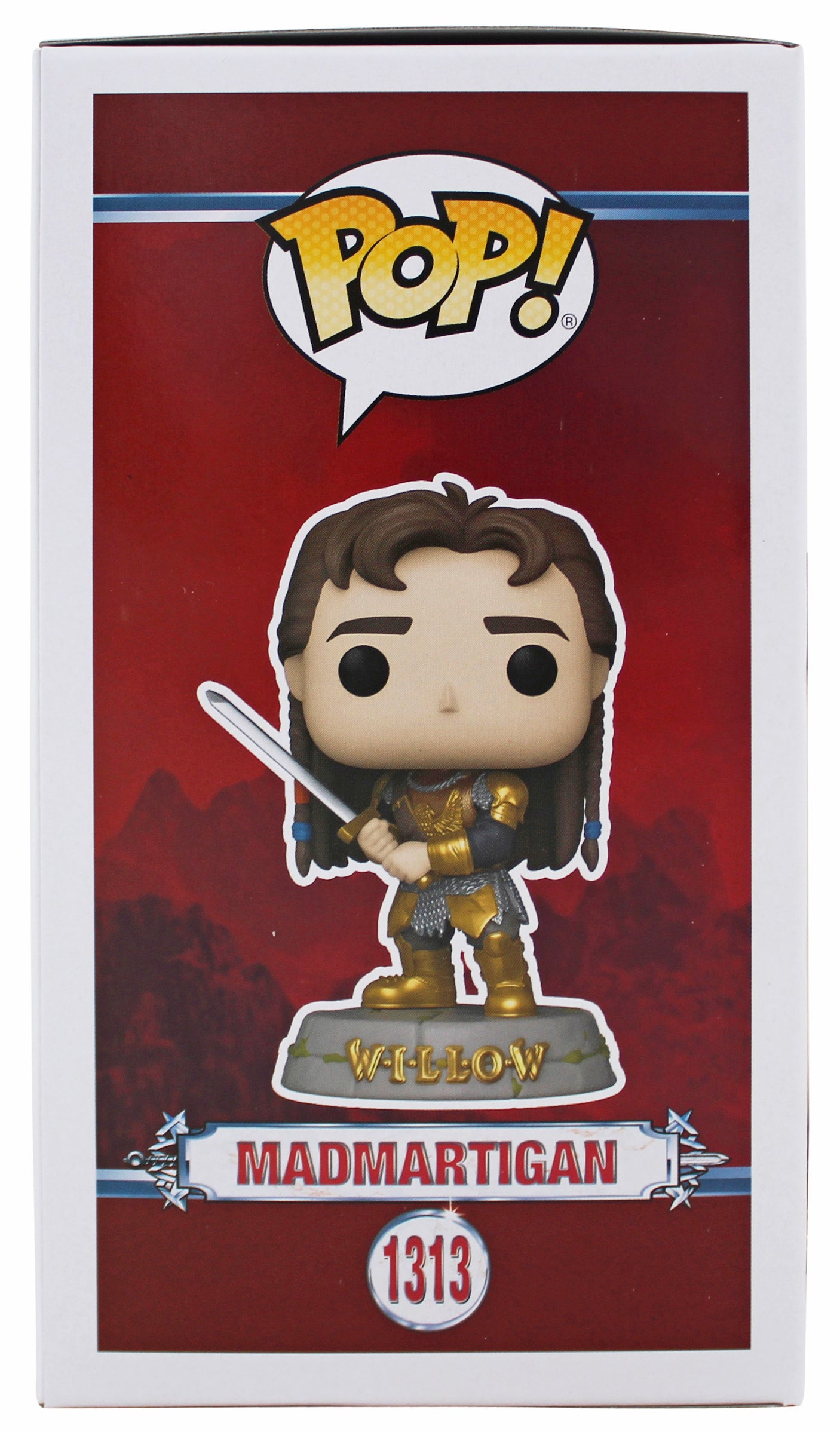 Val Kilmer Willow Authentic Signed #1313 Madmartigan Funko Pop Vinyl Figure BAS