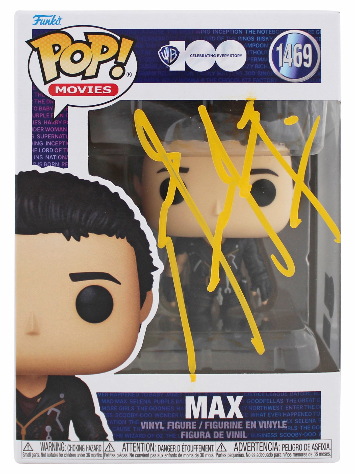 Mel Gibson Mad Max Authentic Signed #1469 Funko Pop Vinyl Figure BAS
