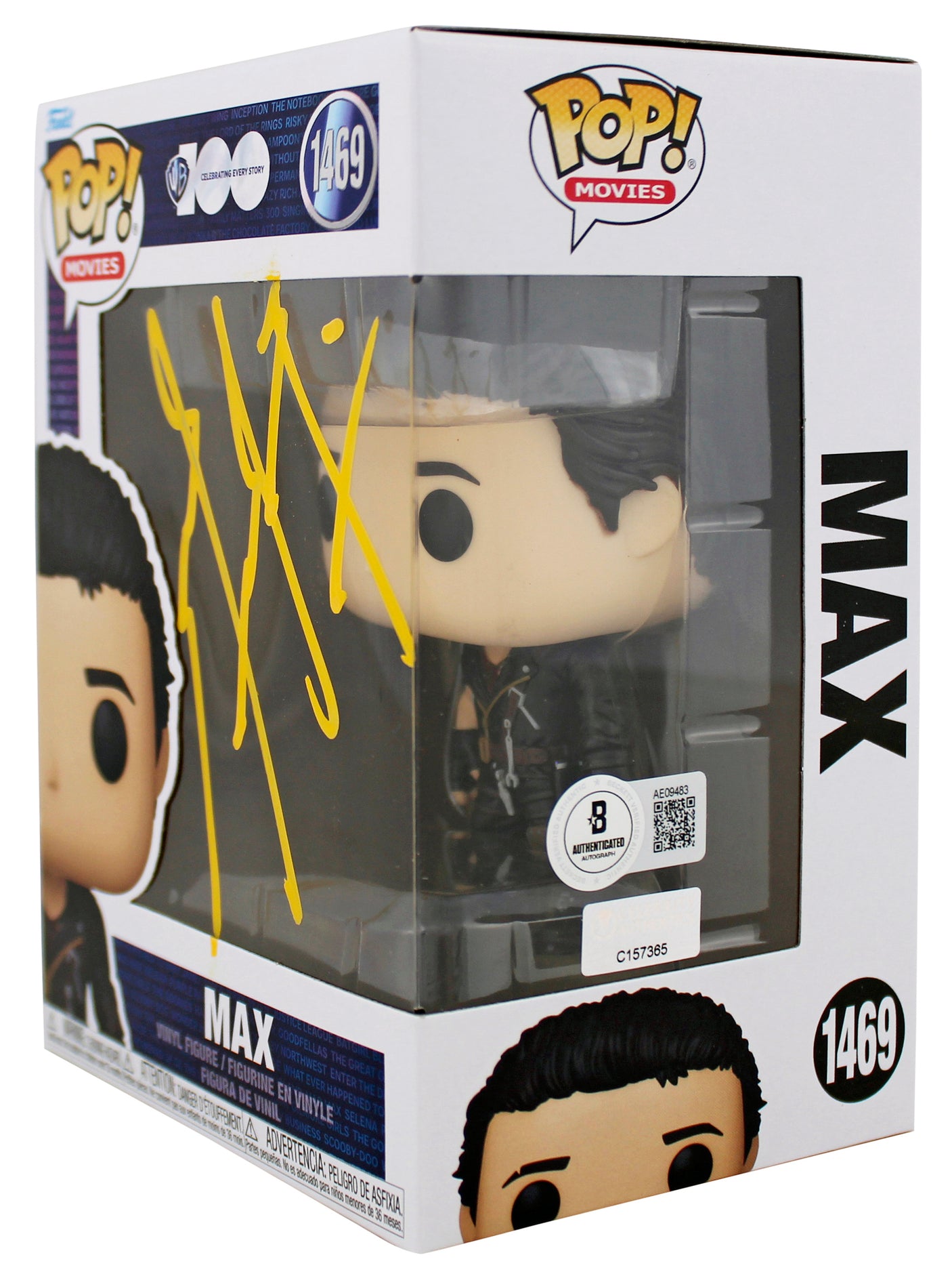 Mel Gibson Mad Max Authentic Signed #1469 Funko Pop Vinyl Figure BAS