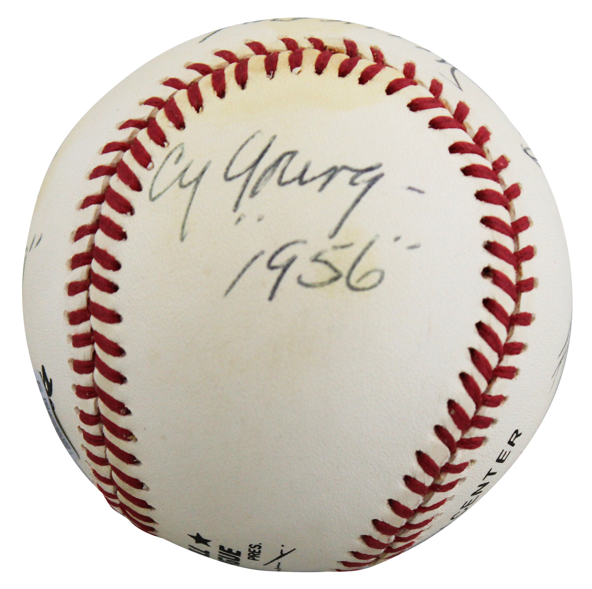 Dodgers Don Newcombe "Career Stat" Signed Coleman ONL Baseball BAS #BW89071
