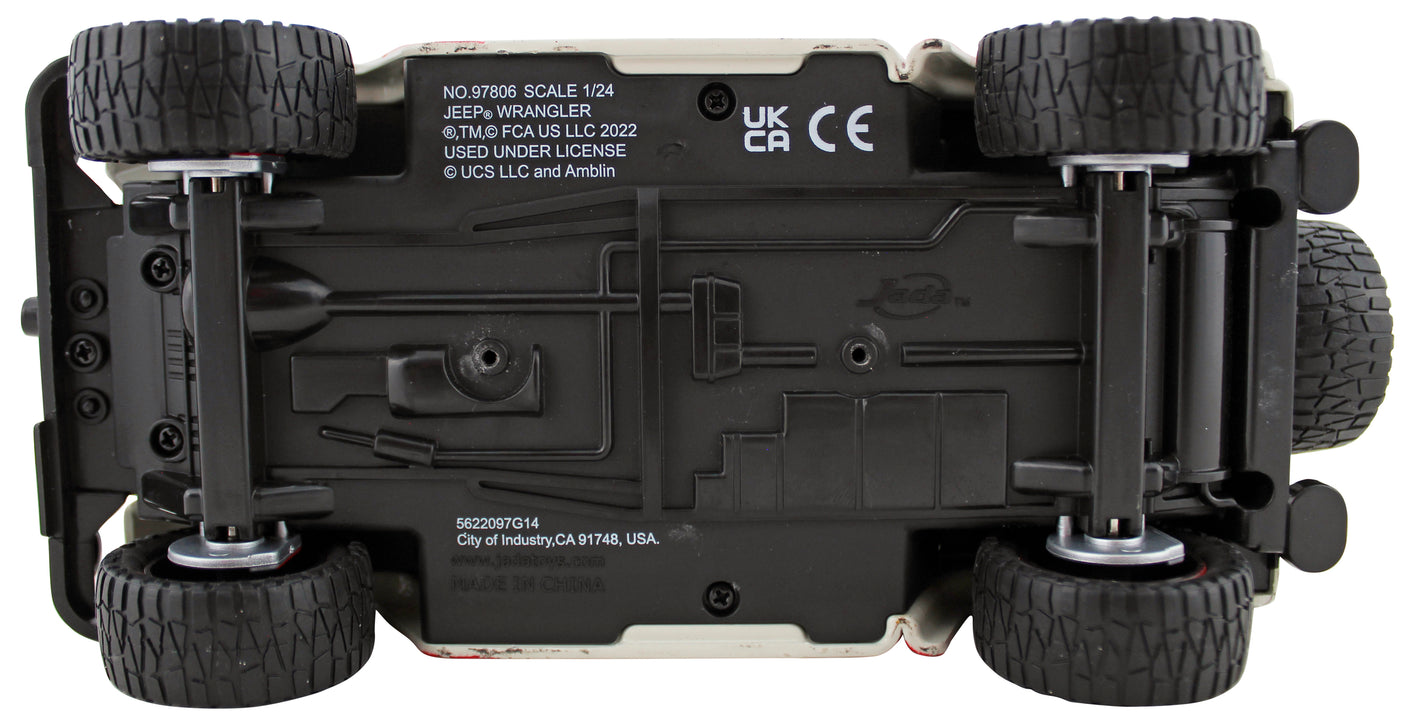 Laura Dern & Sam Neill Jurassic Park Signed Jurassic World Die Cast Jeep BAS