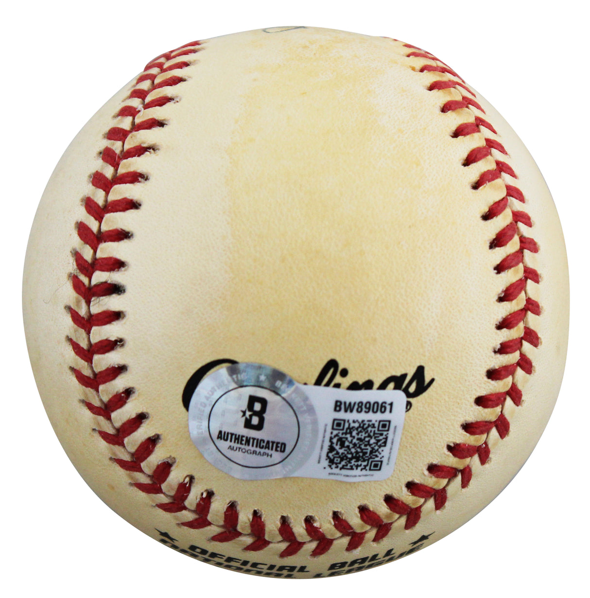 Phillies Mike Schmidt Authentic Signed William White ONL Baseball BAS #BW89061