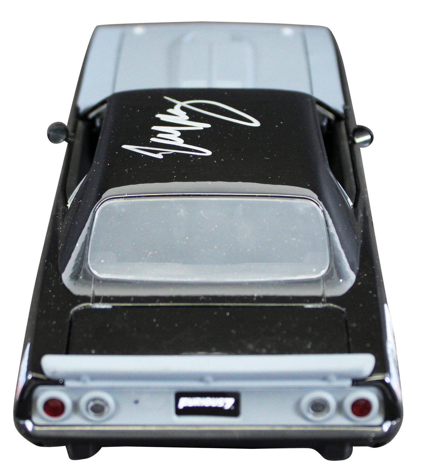 Michelle Rodriguez Fast & Furious Signed Plymouth Barracuda Die Cast Car BAS