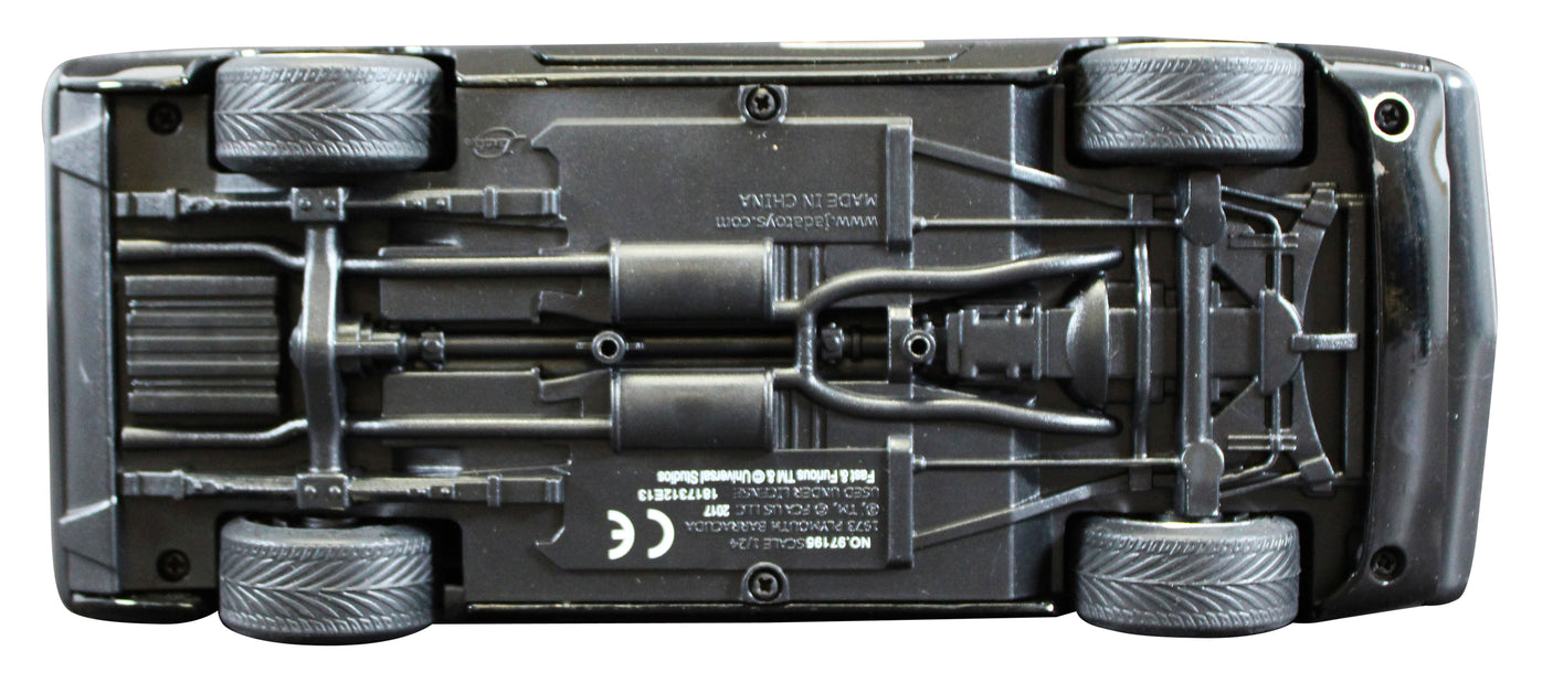 Michelle Rodriguez Fast & Furious Signed Plymouth Barracuda Die Cast Car BAS