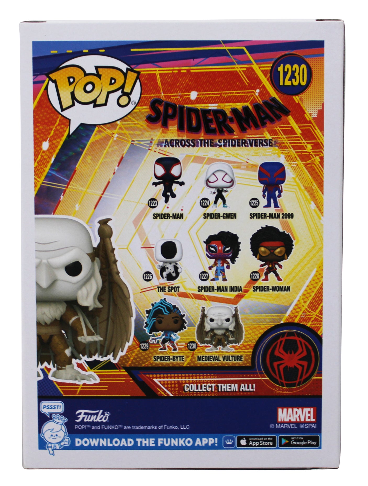 Jorma Taccone Spider-Man Signed #1230 Funko Pop Vinyl Figure PSA/DNA #AP84510