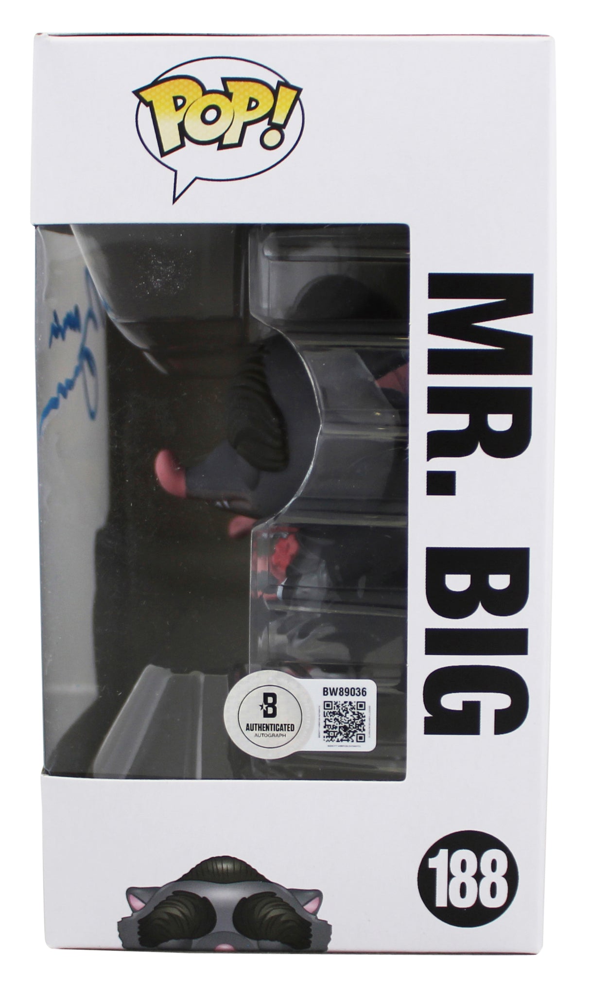 Maurice LaMarche Zootopia Signed Mr. Big #188 Funko Pop Figure BAS #BW89036