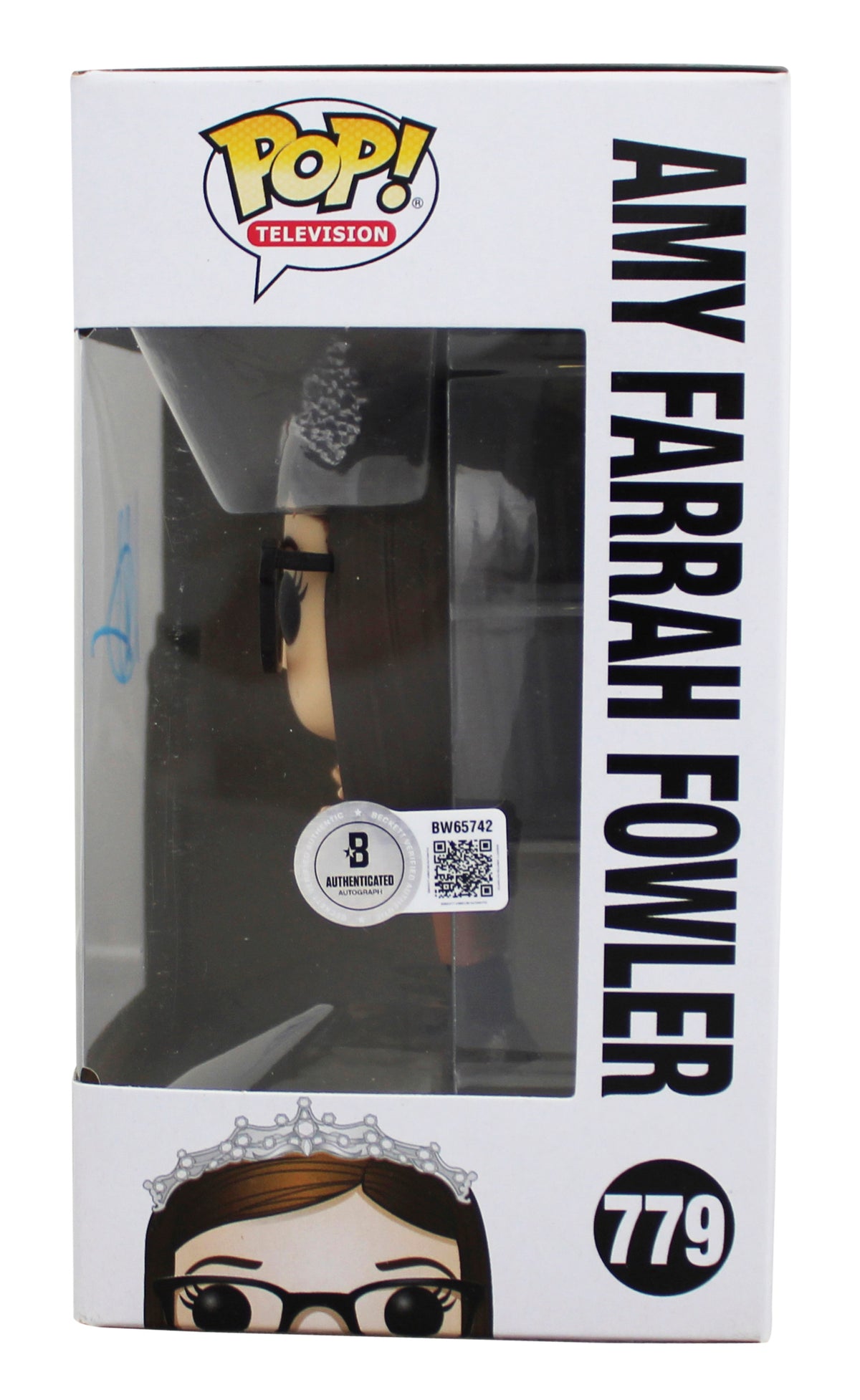 Mayim Bialik The Big Bang Theory Signed Amy #779 Funko Pop Figure BAS #BW65742