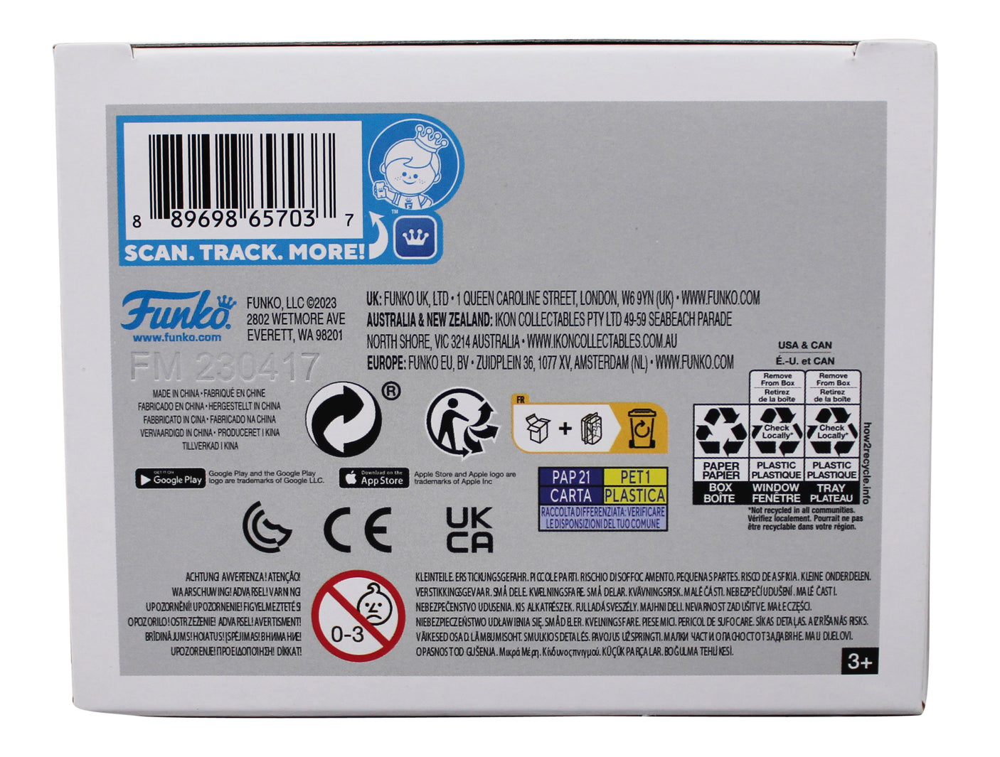 (3) Draiman, Donegan & Moyer Signed The Guy #321 Funko Pop Vinyl Figure PSA/DNA