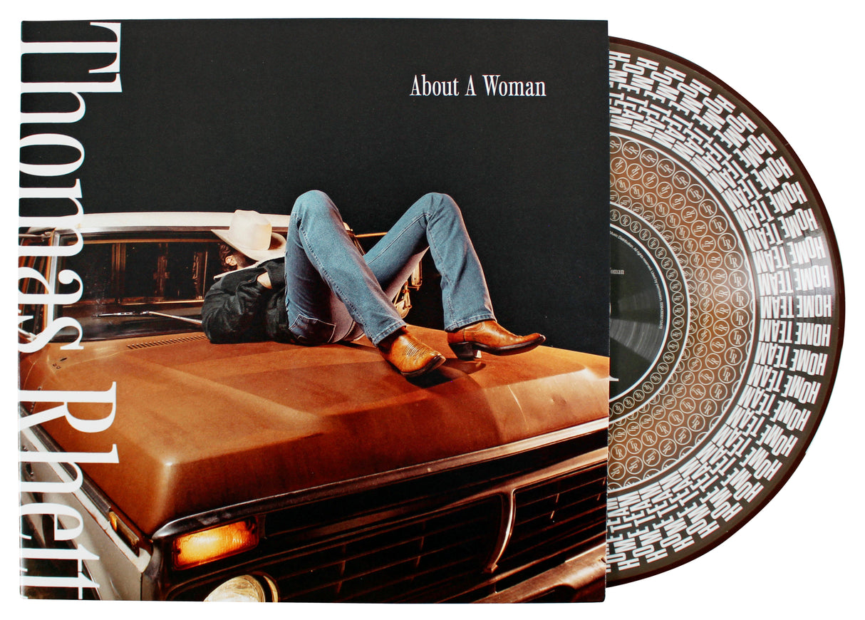 Thomas Rhett Authentic Signed About A Woman Album Flat w/ Album & Vinyl BAS