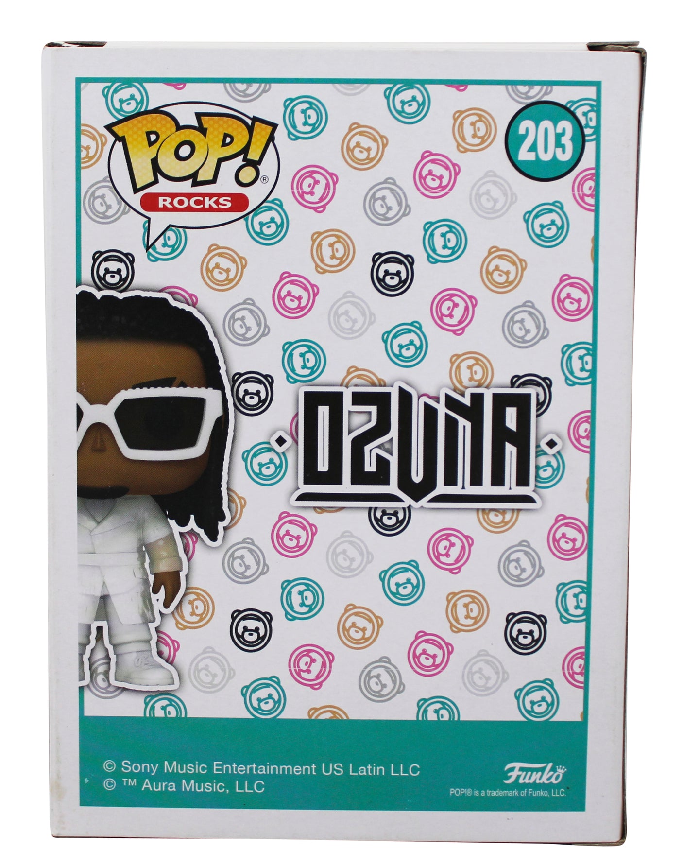Ozuna Authentic Signed Ozuna #203 Funko Pop Vinyl Figure PSA/DNA #AP84504